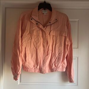 Nine West Peach Bomber Jacket